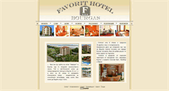 Desktop Screenshot of hotel-favorit.com