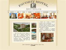 Tablet Screenshot of hotel-favorit.com